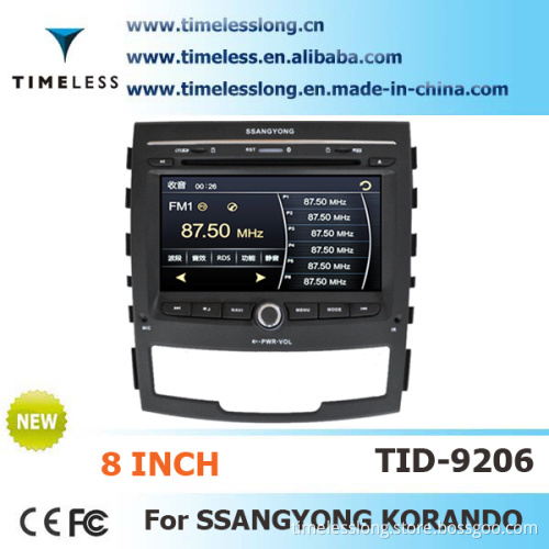 Android System 2 DIN Car DVD for Ssangyoung Korando with GPS, iPod, DVR, Digital TV Box, Bt, 3G/WiFi (TID-I159)